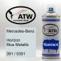 Preview: Mercedes-Benz, Horizon Blue Metallic, 391 / 5391: 400ml Sprühdose, von ATW Autoteile West.